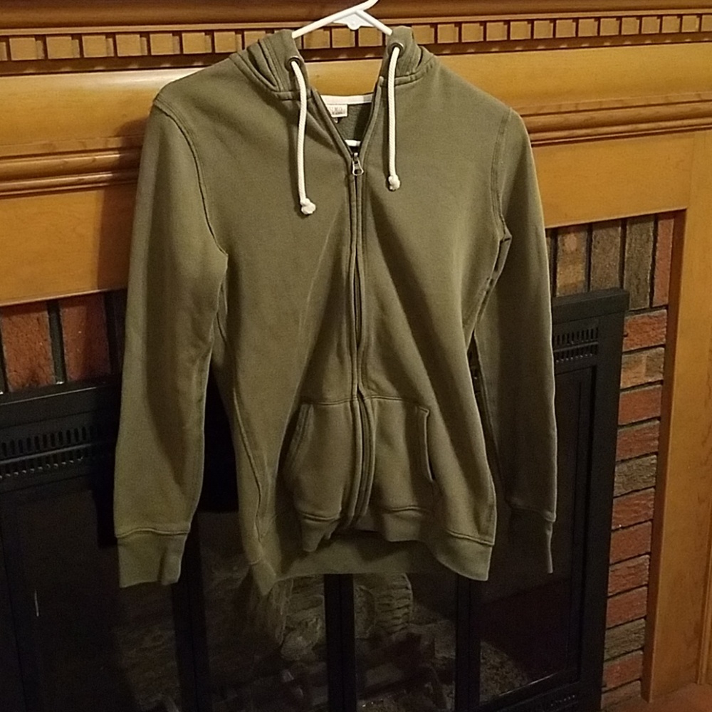 Olive green hoodie